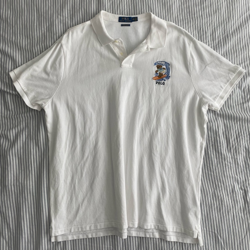 XXL White Ralph Lauren polo shirt